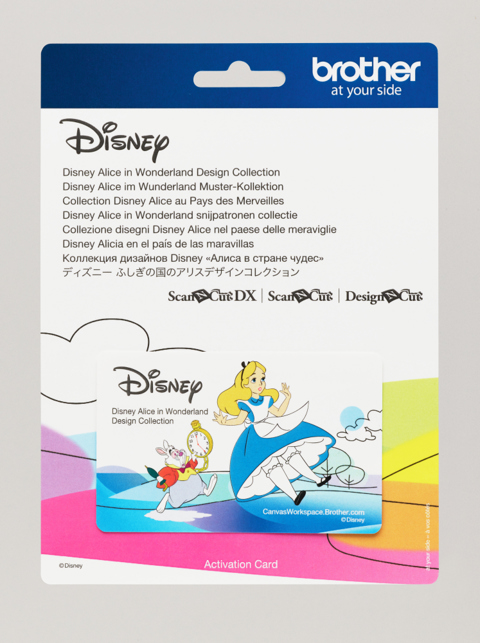 ScanNCut: Disney Alice in Wonderland Design Collection