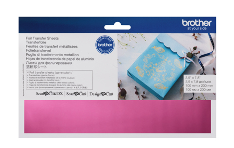 ScanNCut: Foil Transfer Sheets Pink