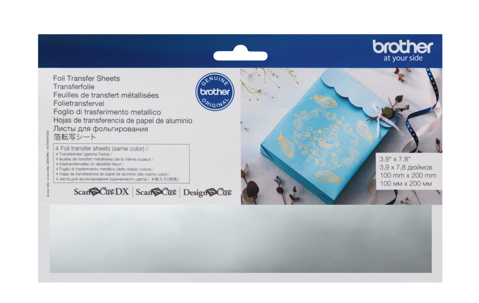 ScanNCut: Foil Transfer Sheets Silver