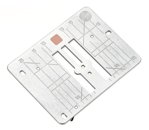 Bernina Accessory: Needle Plate Straight Stitch/Cutwork - 8 series