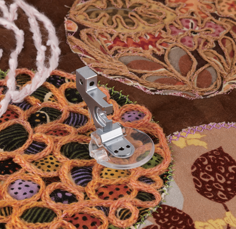 Brother Machine Feet: F072AP Couching Free Motion Kit - Quattro models