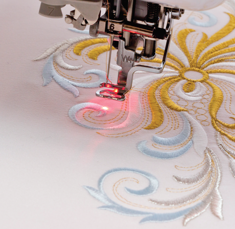 Brother Machine Feet: Embroidery with LED Pointer NQ3700D/3500D, NV2700/2600/880E/NV800E