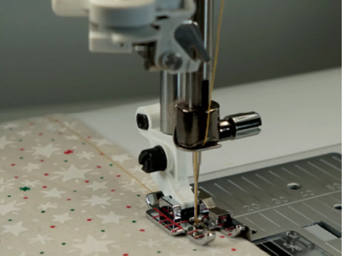 Husqvarna Machine Feet: 1/4-inch Piecing Adjustable with Guide - # 1 - 8