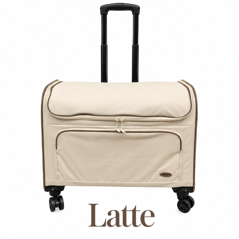 HORN Large Sewing Machine Trolley Bag - Latte