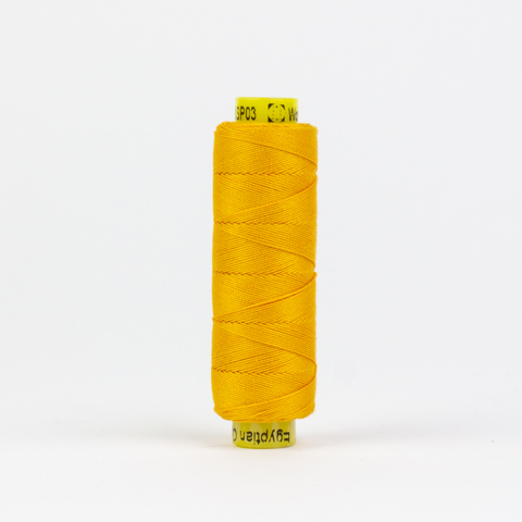 Spagetti - 12wt Double Gassed Egyptian Cotton - SPS - 100m (109yd)Golden Yellow
