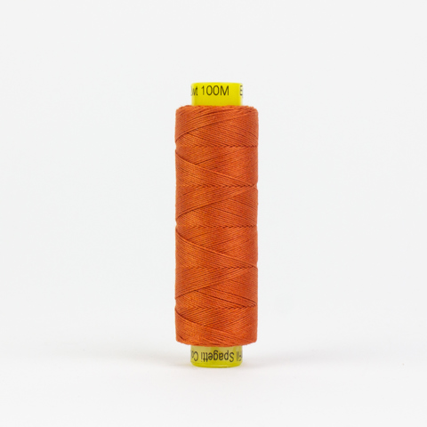 Spagetti - 12wt Double Gassed Egyptian Cotton - SPS - 100m (109yd)Dark Pumpkin