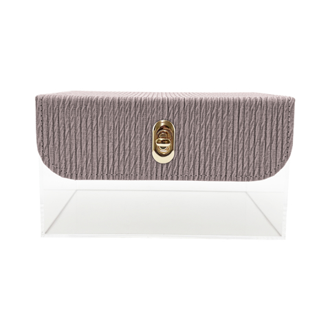 HORN Large Victorian Clearview Case - Fig Purple