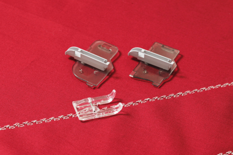 Brother Machine Feet: F090AP Spanish Hemstitch Attachment - selected models
