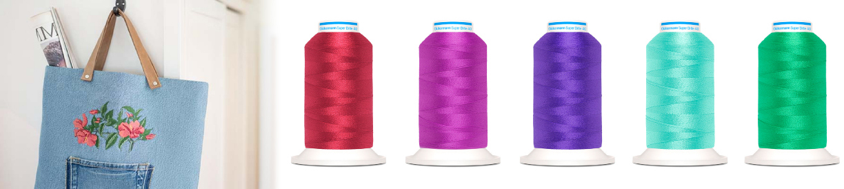 Gutermann Superbrite Machine Embroidery Thread 1000m