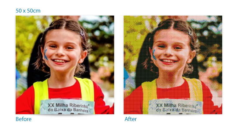 5c Diamond Painting sample - runner