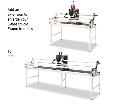 Frame Machine Extensions BERNINA Studio Frame Extension by Bernina Sewing Machines and Accessories